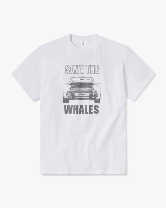 Porsche t shirt save the whales