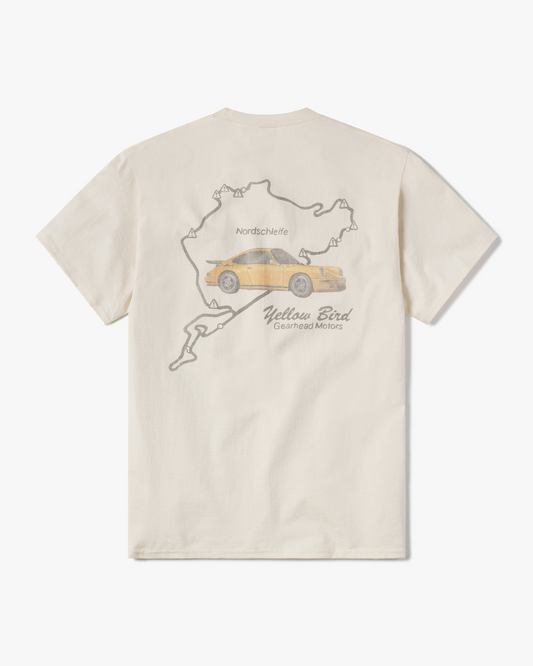 Porsche t shirt yellowbird nurburgring